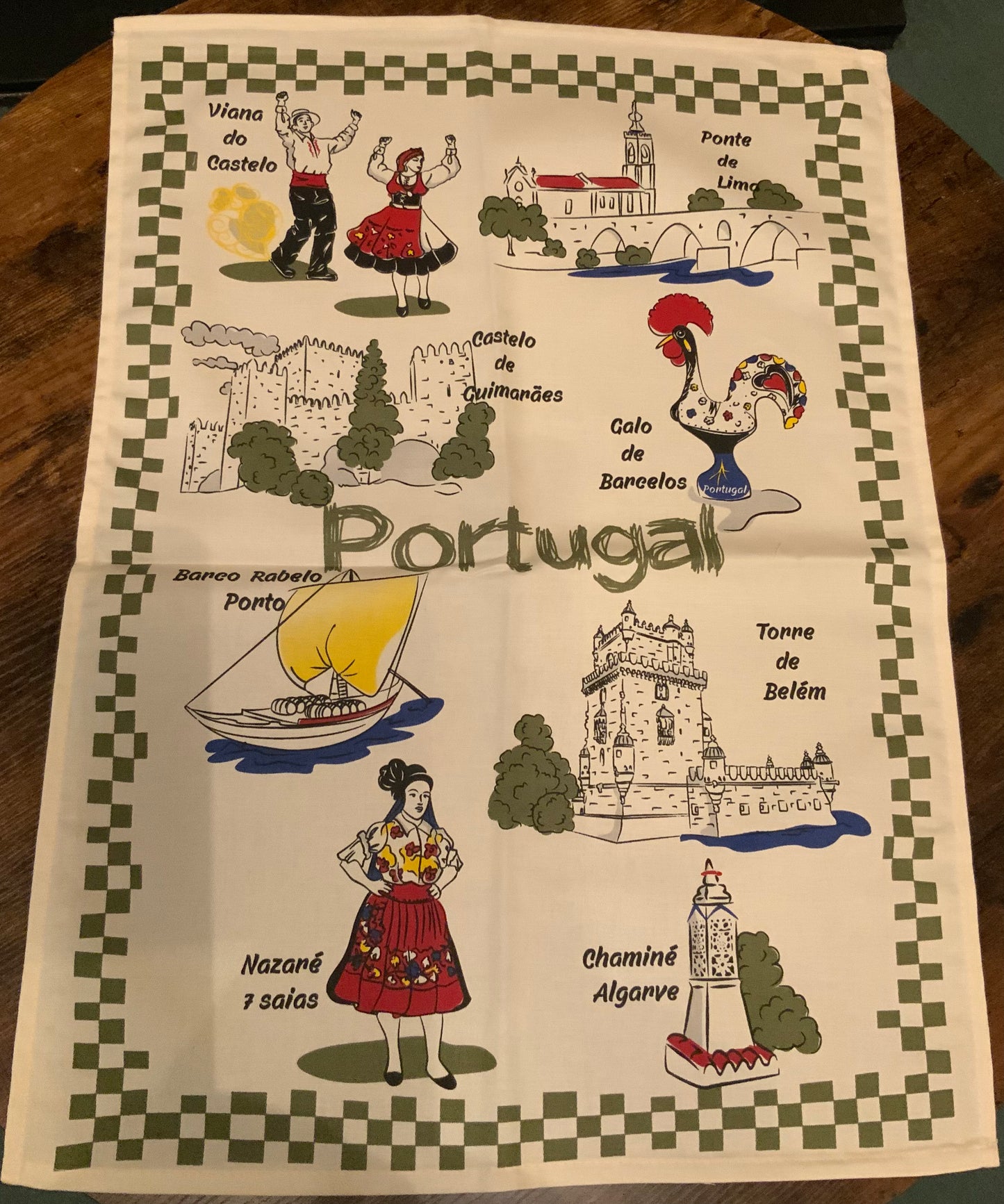 Pano da Louca 70x50cm 100% Cotton