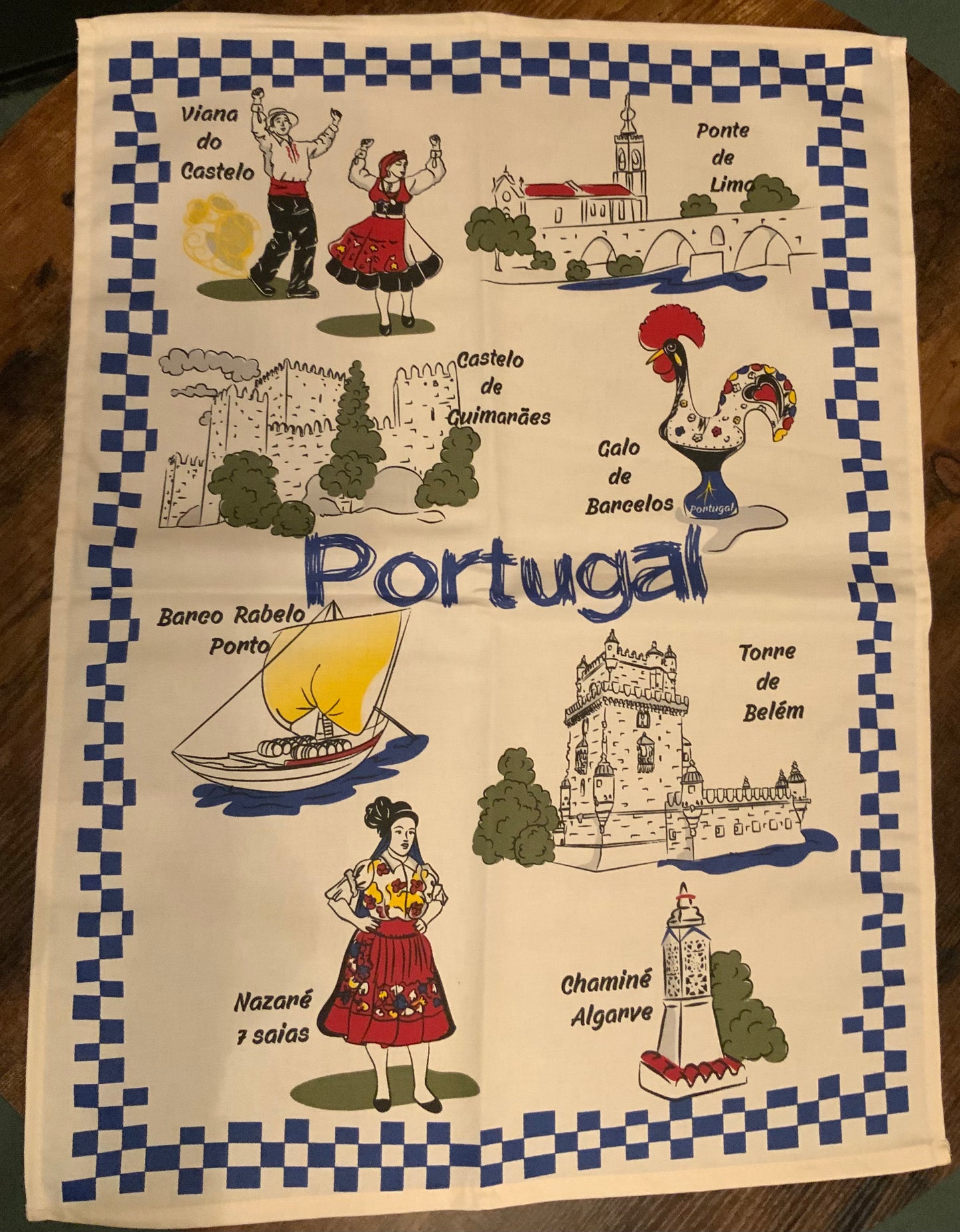 Pano da Louca 70x50cm 100% Cotton