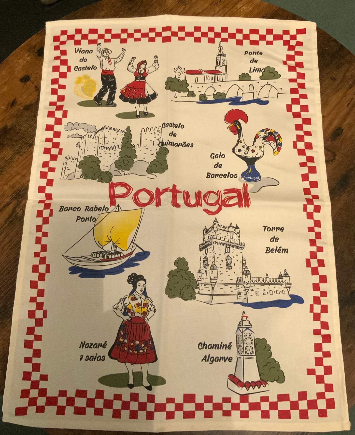 Pano da Louca 70x50cm 100% Cotton