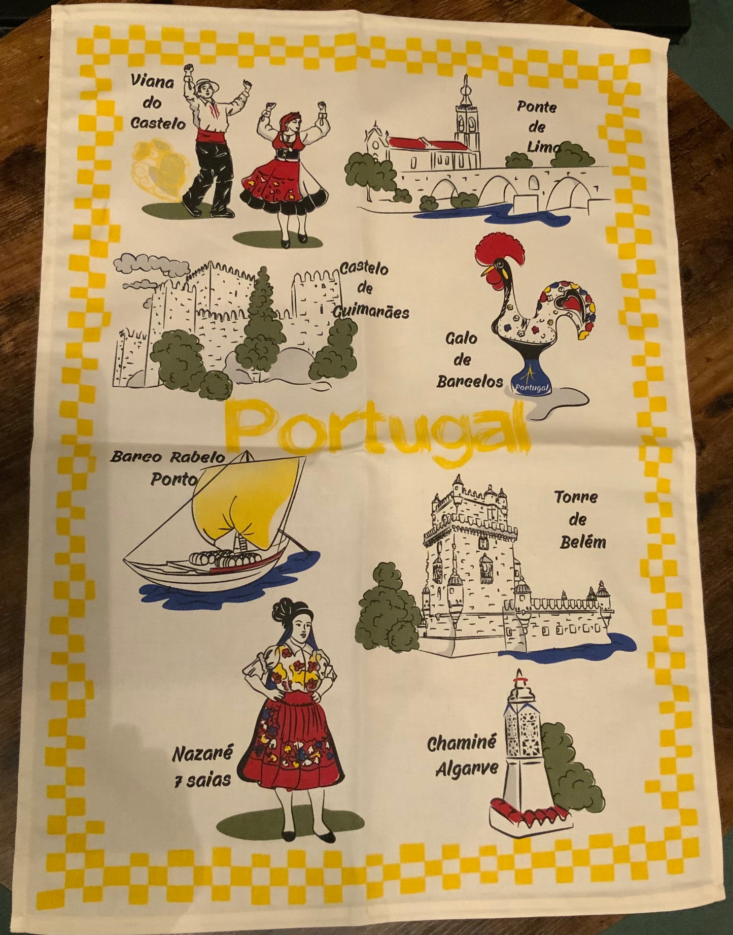 Pano da Louca 70x50cm 100% Cotton