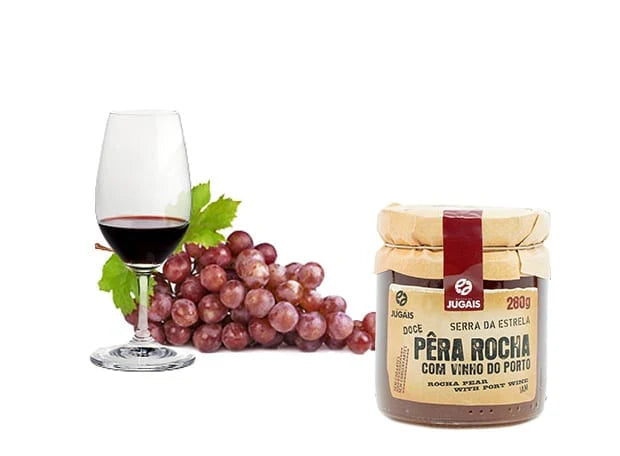 Qta Jugais Doce Pera c Vinho do Porto 280g