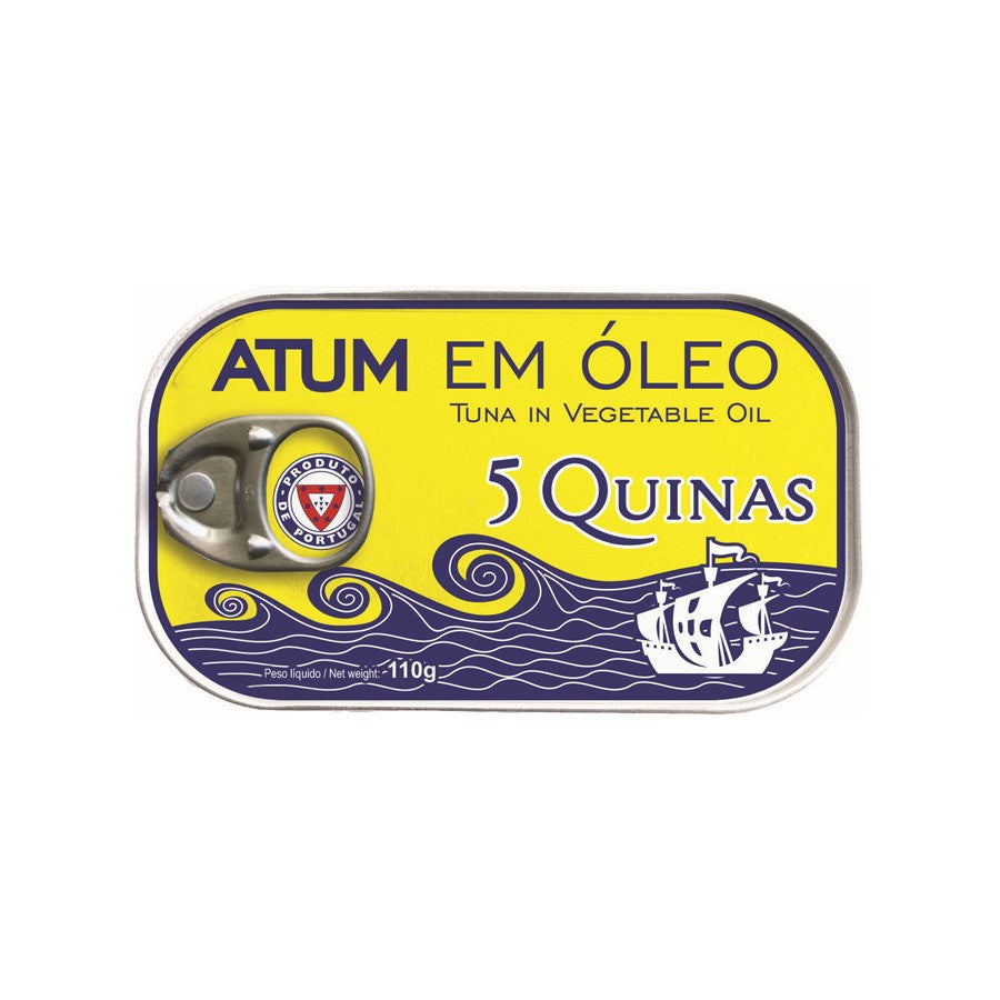 5 Quinas Atum Óleo 110g