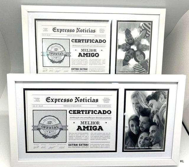 Certificados c / Moldura Sortidos