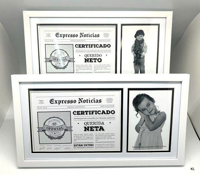 Certificados c / Moldura Sortidos