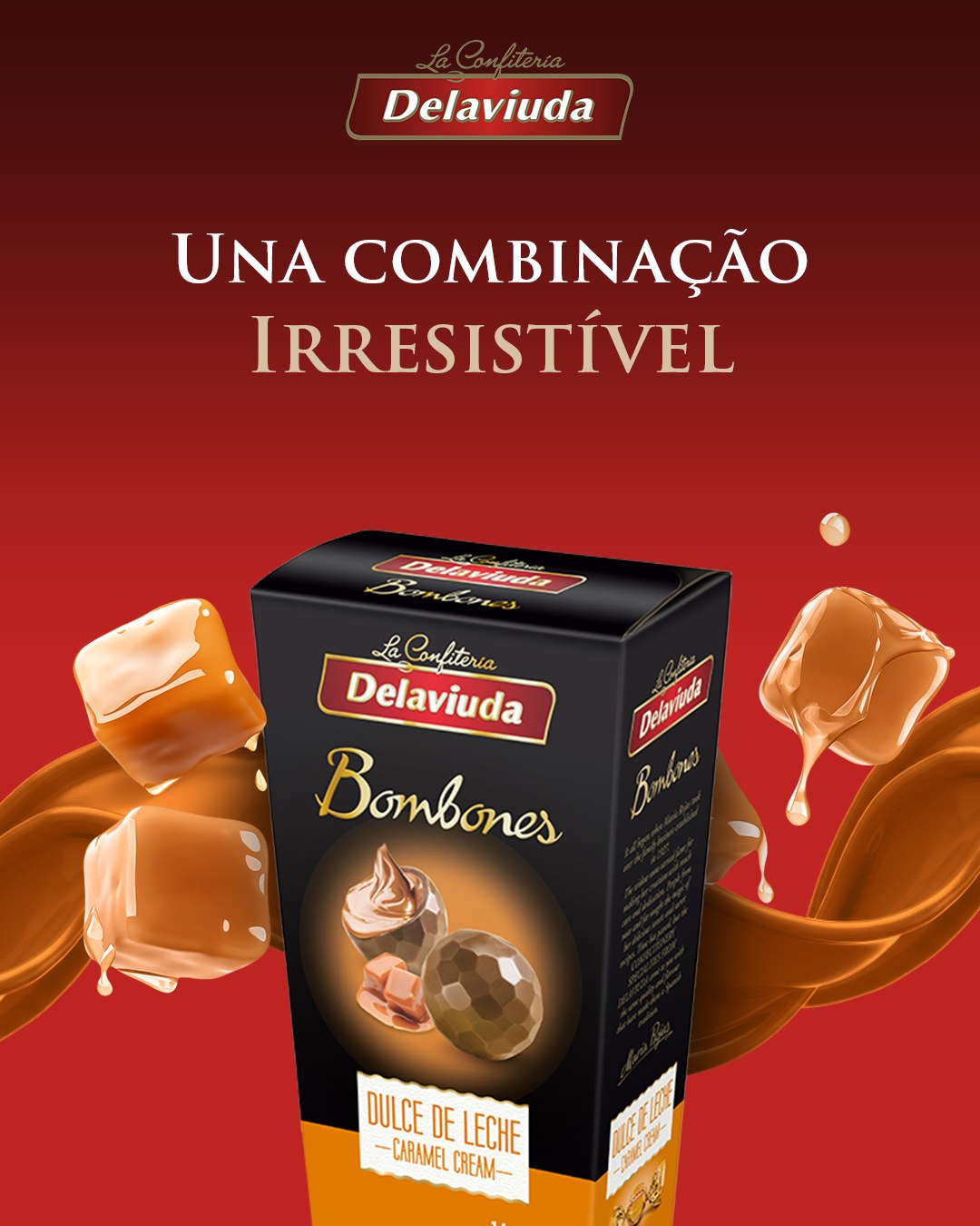 Delaviuda Bombons Doce de Leite 150g