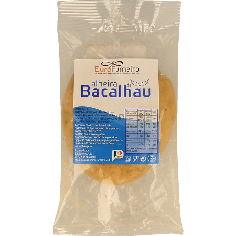 Eurofumeiro Alheira de Bacalhau 200g