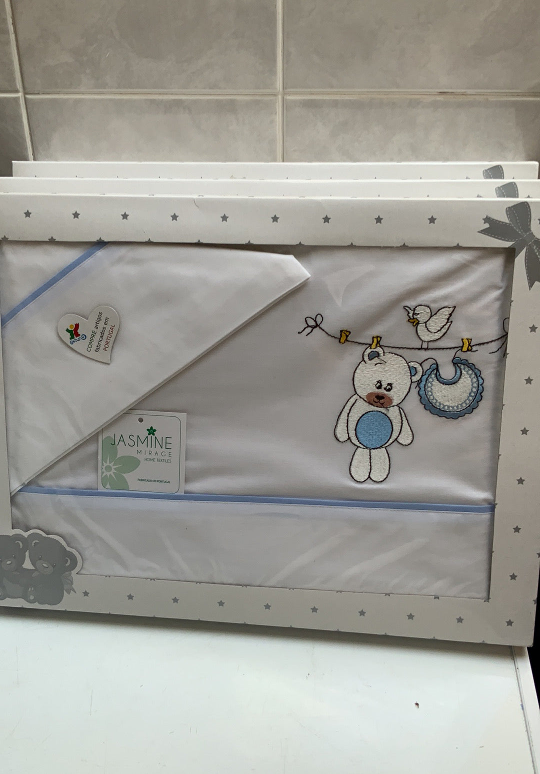 Jogo Cama Bebé ( Azul )