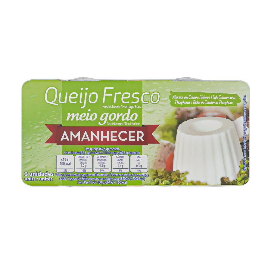 Amanhecer Queijo Fresco M/G 125gr