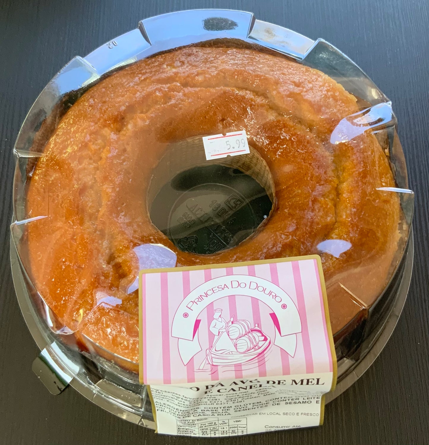 PD Bolo da Avo Mel e Canela 500g
