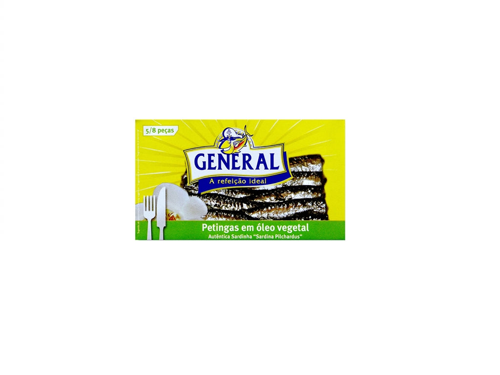 General Petingas em Oleo Vegetal 90g