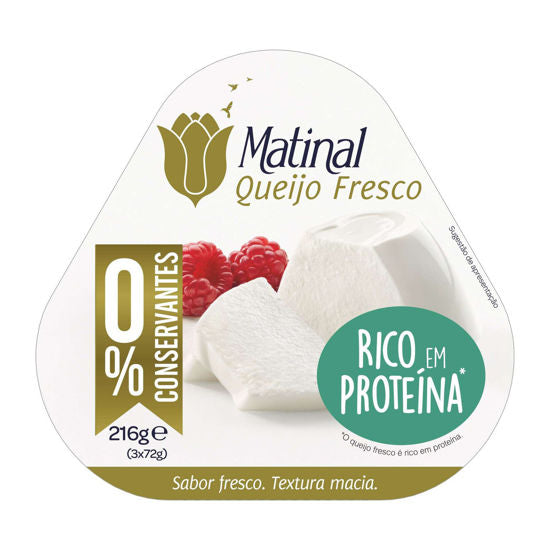 Matinal Queijo Fresco 3 x 72g