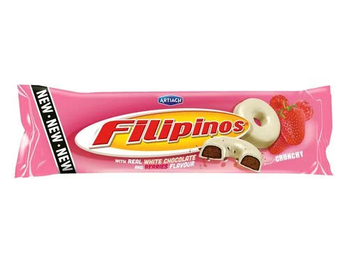 Filipinos Chocolate Frutos Vermelhos 128g