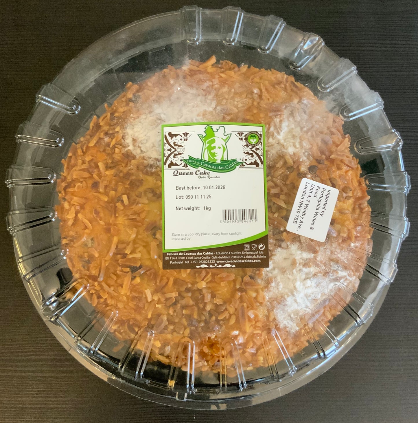 Fabrica das Cavacas Bolo Rainha  1kg