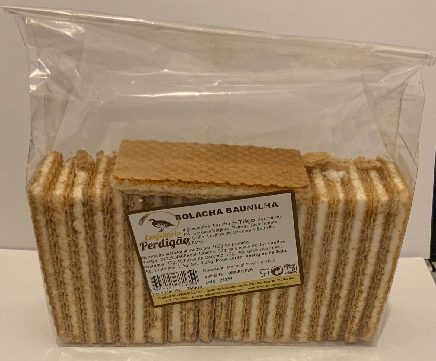 Bolacha Baunilha 250g