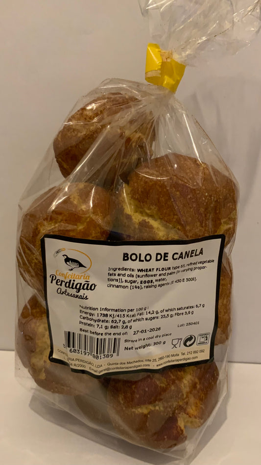 Bolinho de Canela / Cinnamon Cookies 300g Bag