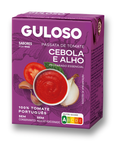 Guloso Passata Tomate Cebola e Alho 210g