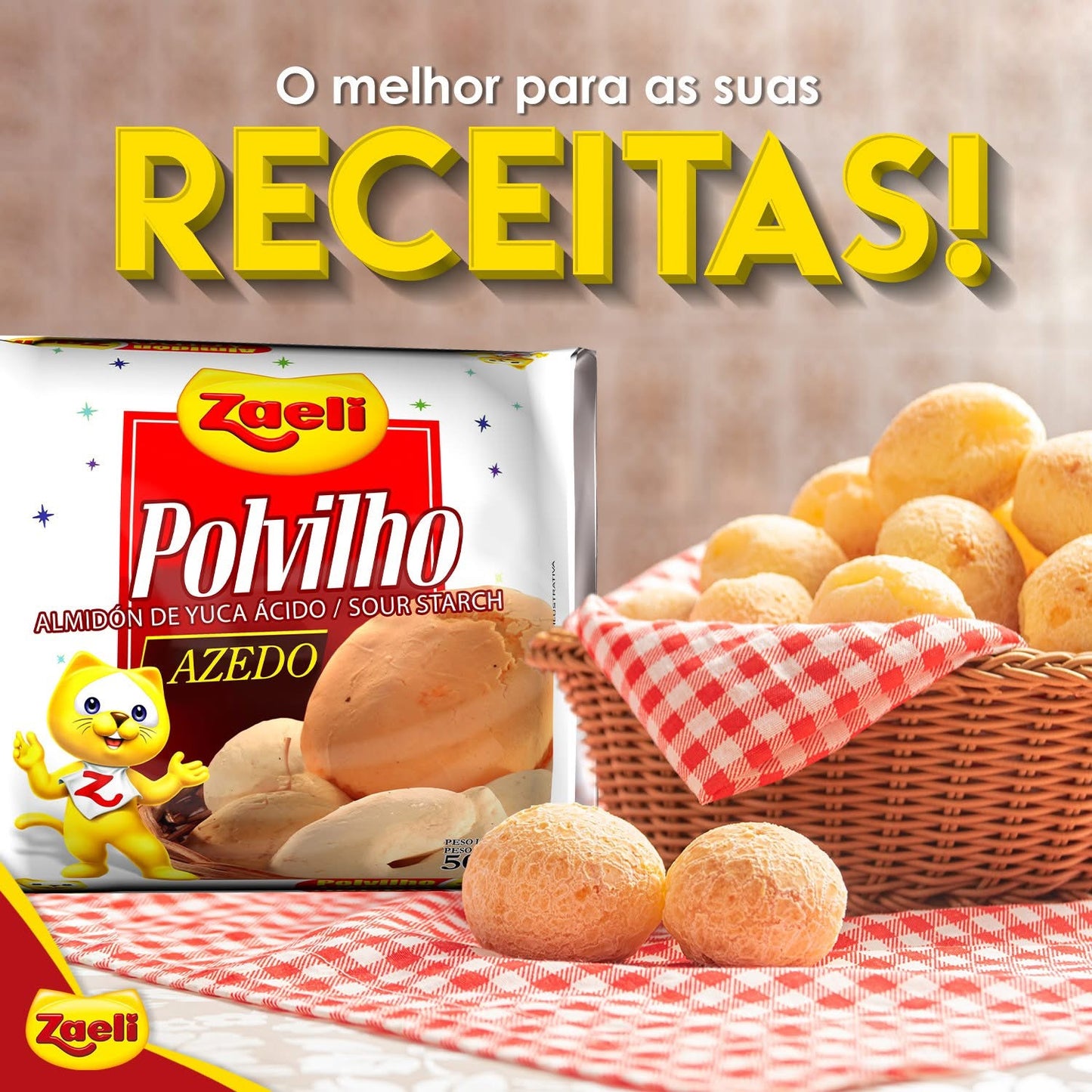 Zaeli Polvilho Azedo 500g
