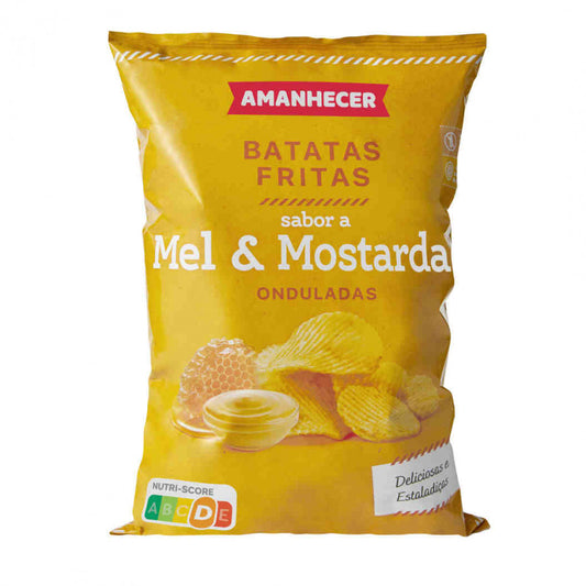 Amanhecer Batata Frita Ondulada Mel e Mostarda 150g