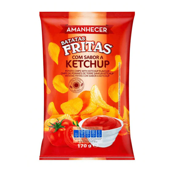 Amanhecer Batata Frita Sabor Ketchup 170g