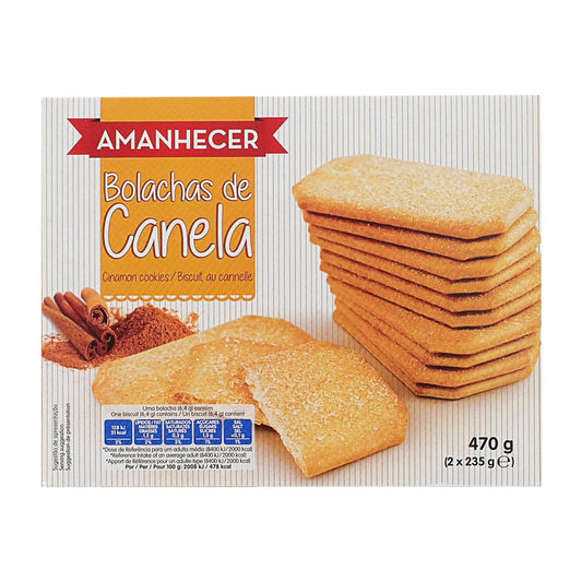 Amanhecer Bolachas de Canela 470g