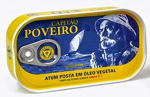 Capitao Poveiro Atum Posta em Oleo 110gr