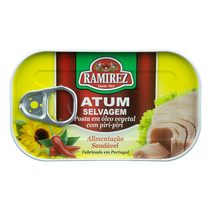 Ramirez Atum Selvagem em Oleo c Piri Piri 120g