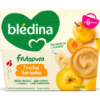 Bledina FrutaPura Frutas Variadas (4 x 95g)