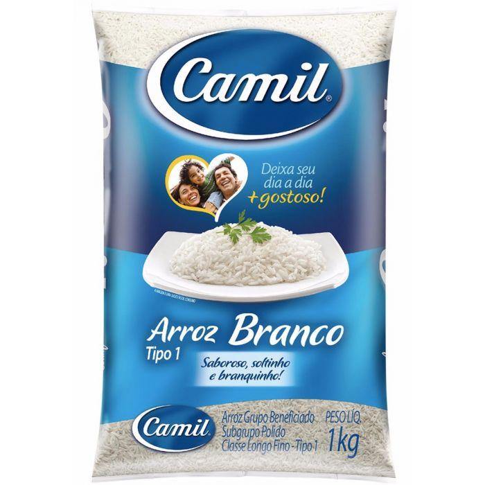 Camil Arroz Branco 1kg