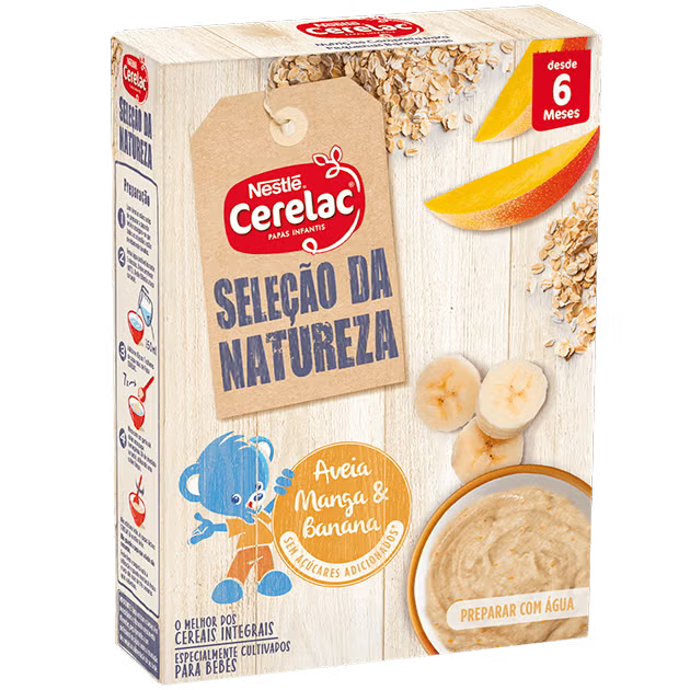 Cerelac Selecao Natureza Aveia, manga & Banana 240g