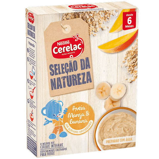 Cerelac Selecao Natureza Aveia, manga & Banana 240g