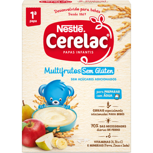 Cerelac Multifrutos Sem Gluten 250g