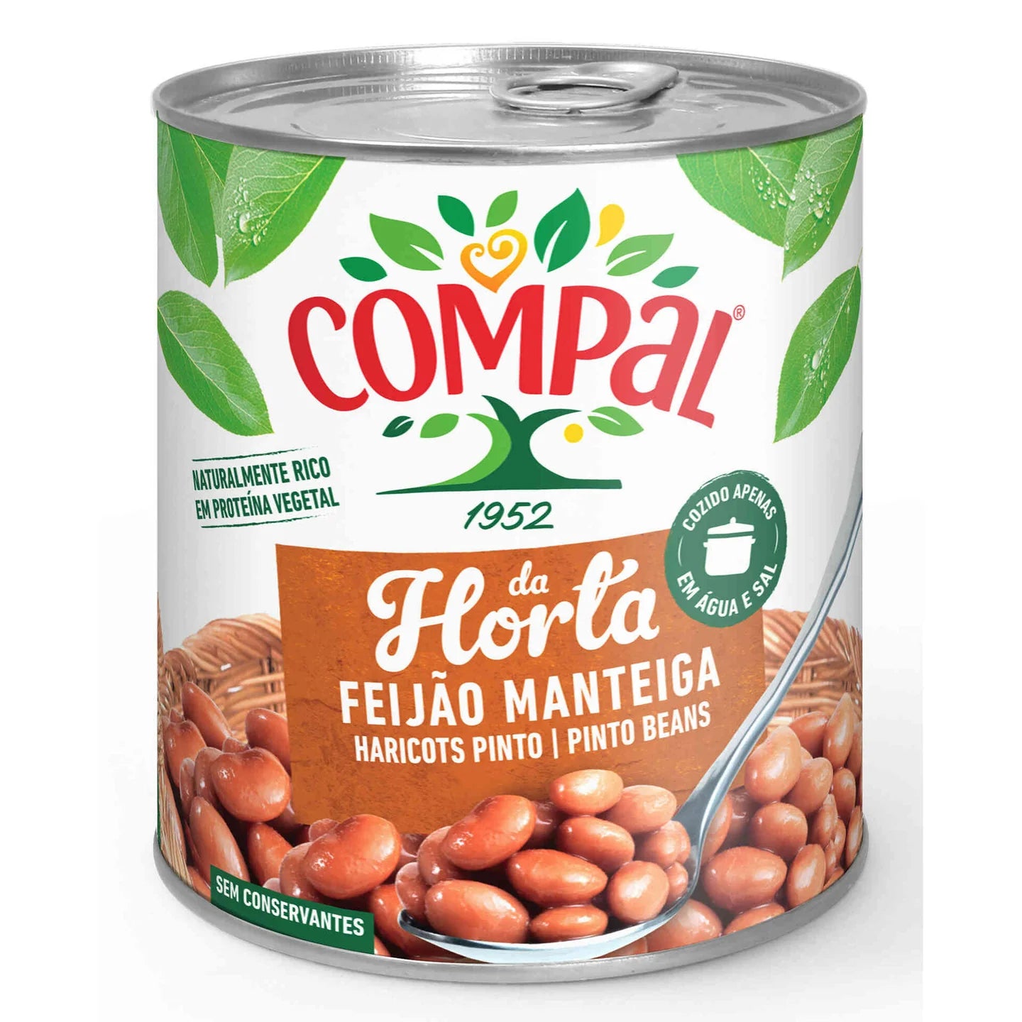 Compal Feijao Manteiga 845g