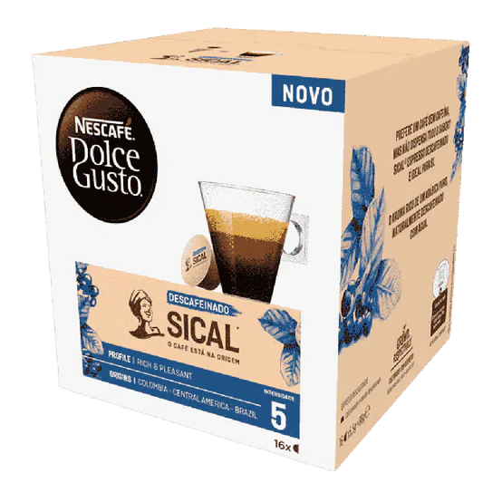 Dolce Gusto Sical Descafeinado 250g