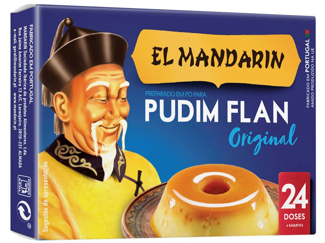 El Mandarim Pudim Flan 24doses