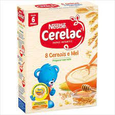 Cerelac 8 Cereais e Mel 250g