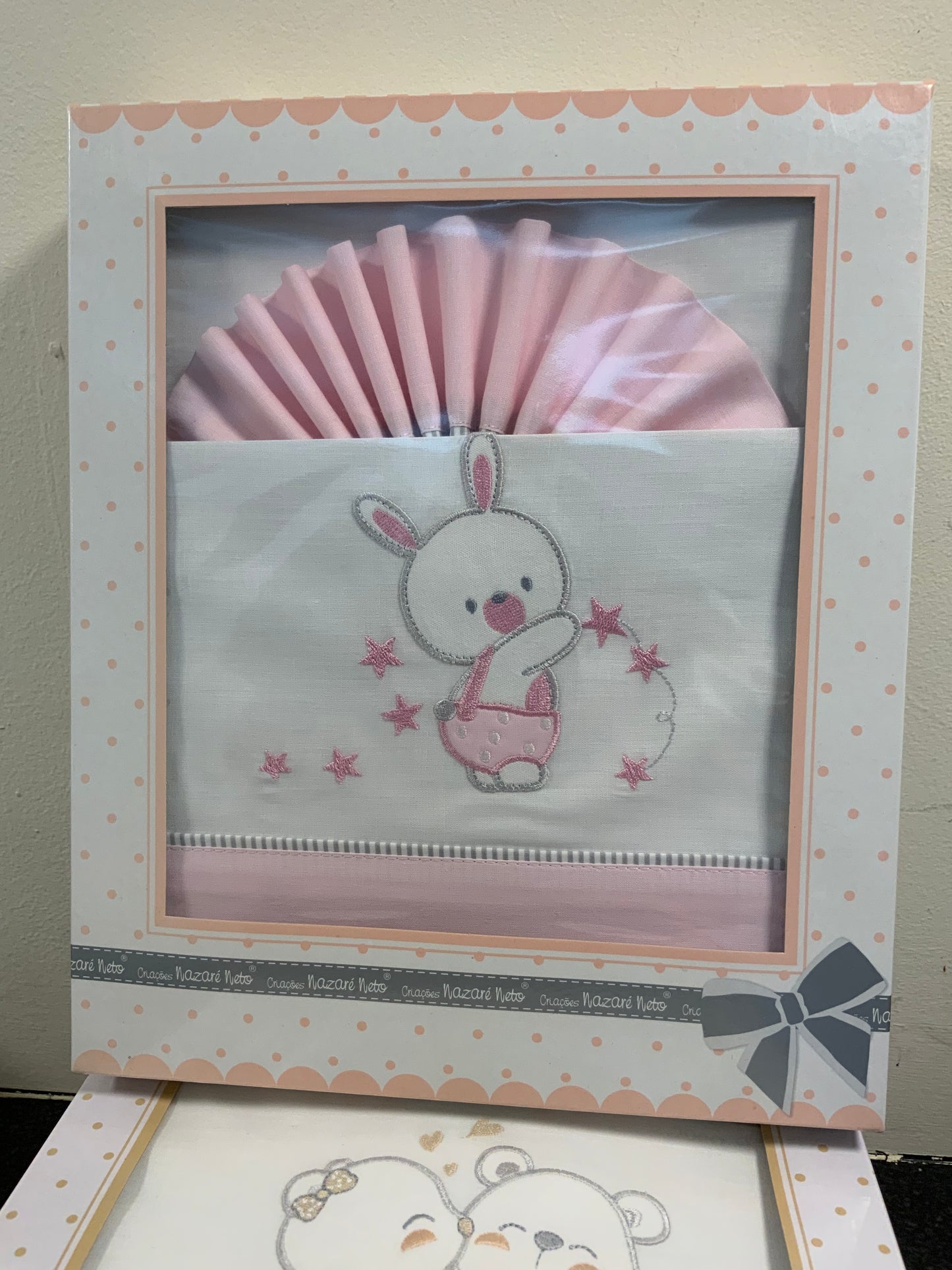 Jogo Cama Bebé ( Rosa )