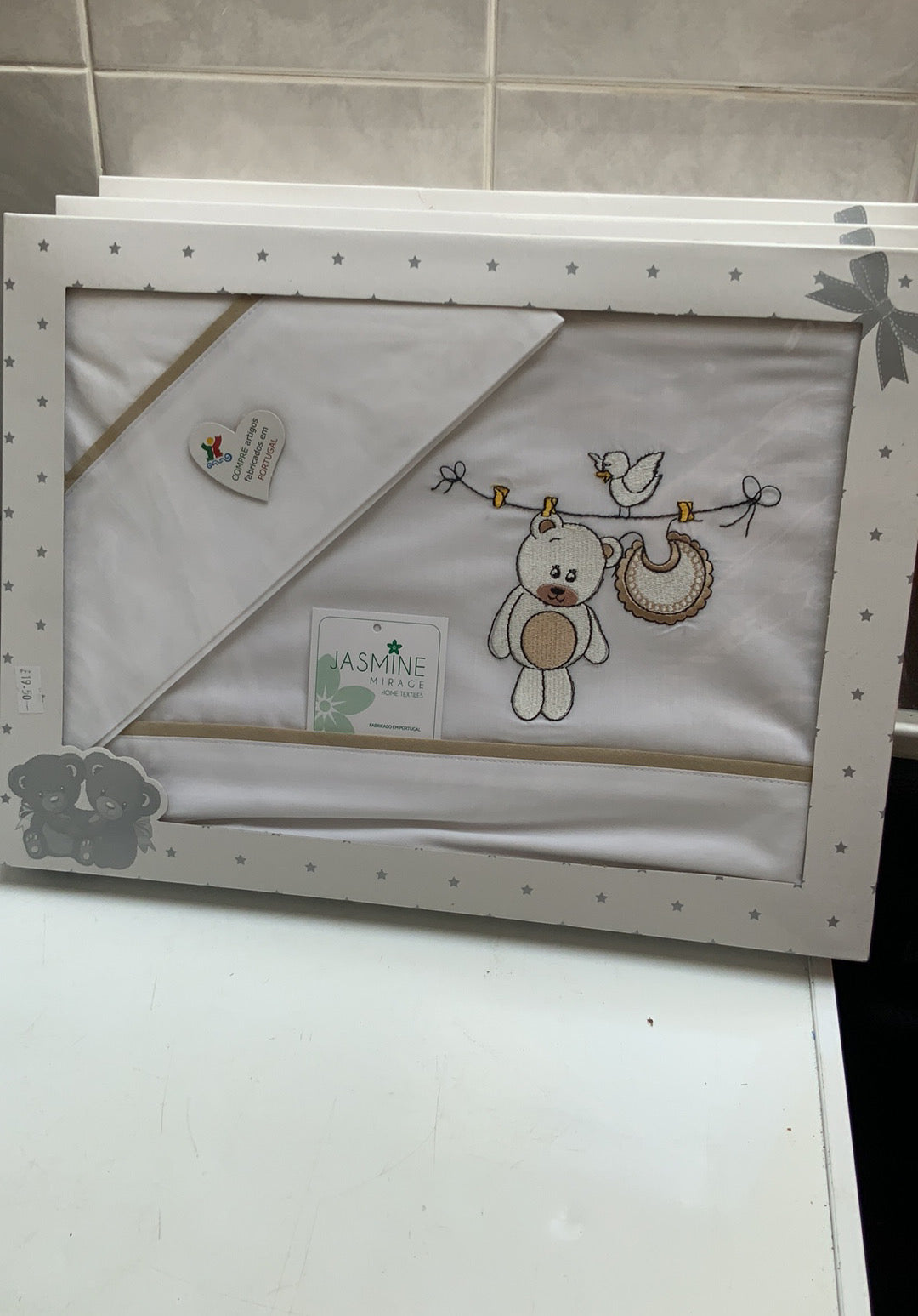 Jogo Cama Bebé ( Beje )
