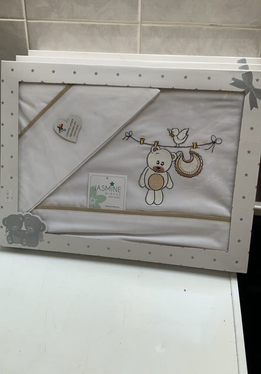 Jogo Cama Bebé ( Beje )