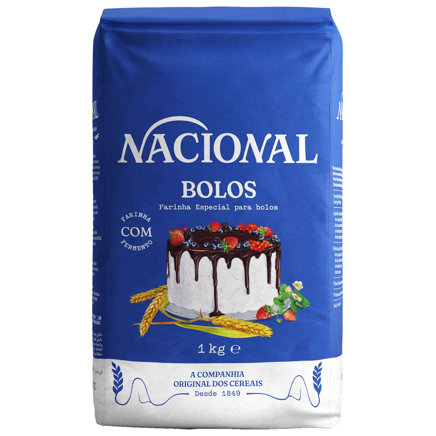 Nacional Farinha p Bolos 1kg