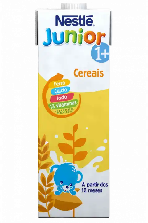 Nestle Leite Crescimento Cereais 4 x 1lt Junior 1+