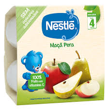 Nestle Pure Maca e Pera (4x100g)