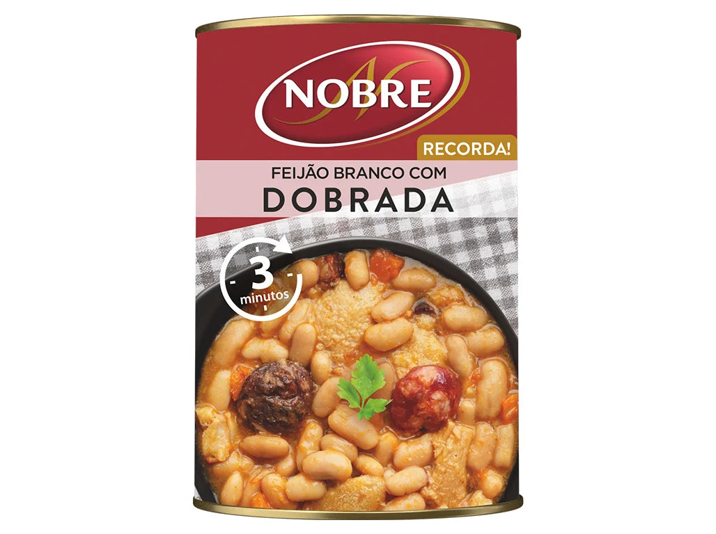 Nobre Dobrada c Feijao Branco 420g