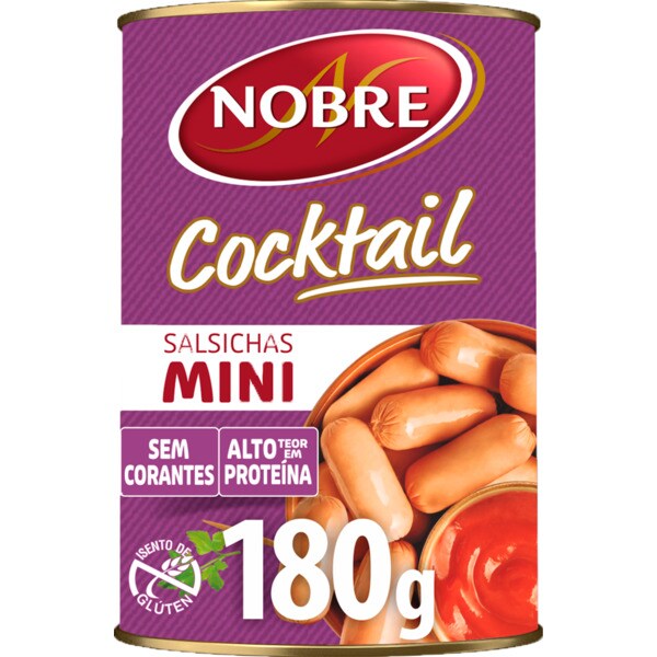 Nobre Salsichas Cocktail 180g