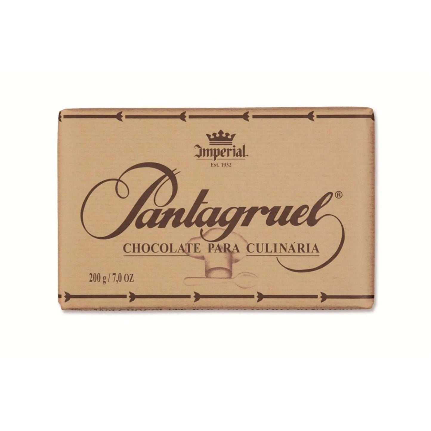 Pantagruel Chocolate Culinaria Barra 200g