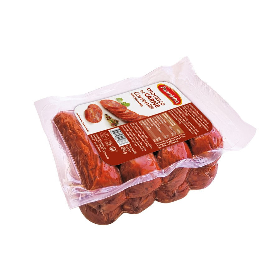 Porminho Chourico Carne Corrente 800g