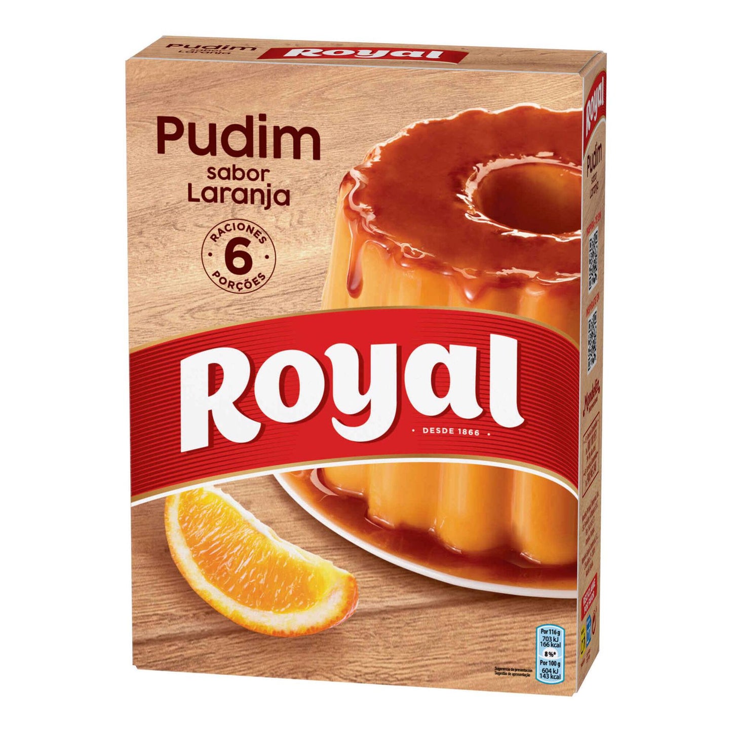 Royal Pudim Caseiro Laranja 200g