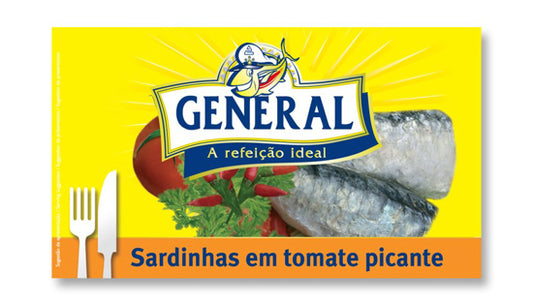 General Sardinhas em Tomate Picante 125gr