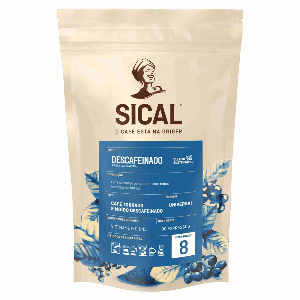 Sical Descafeinado Moagem Normal 250gr