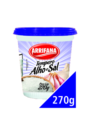 Arrifana Tempero Alho e Sal 270g