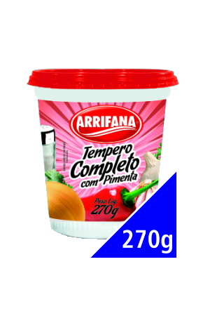 Arrifana Tempero Completa com Pimenta 270g